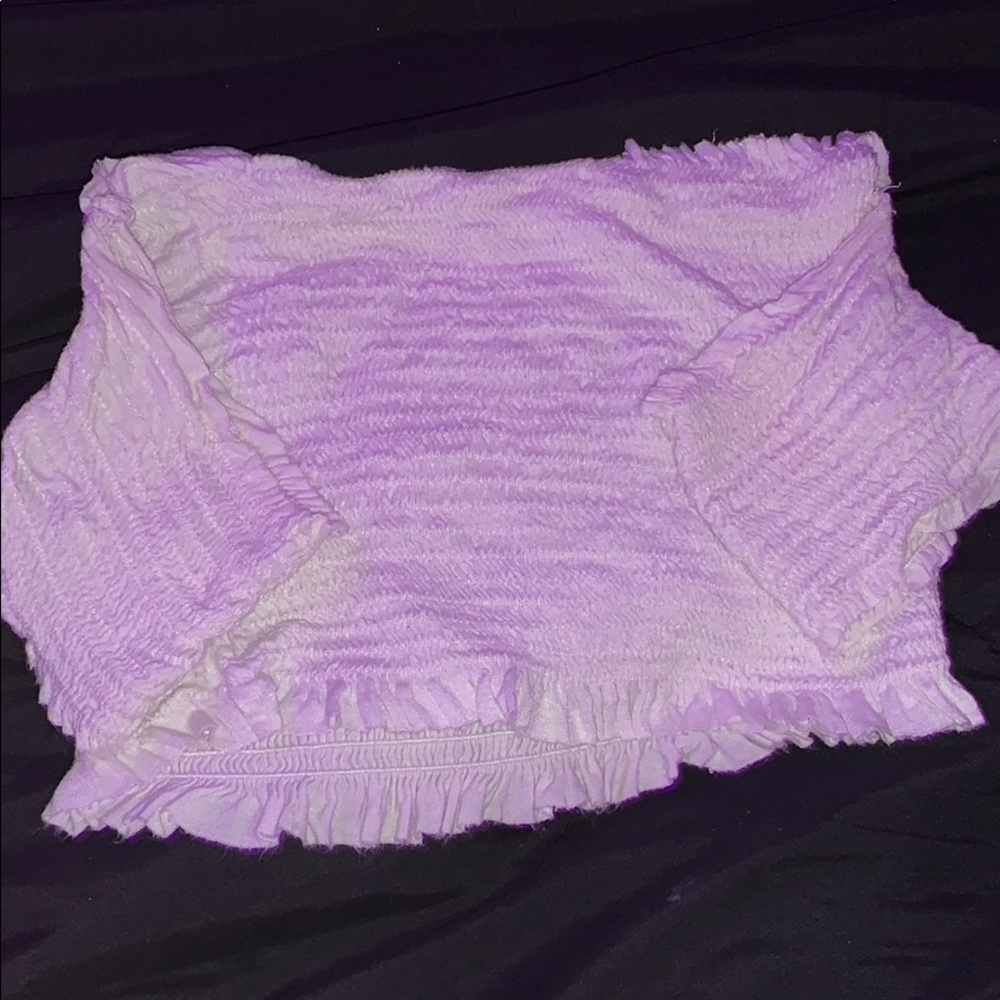 Tres bien crop top with sleeves